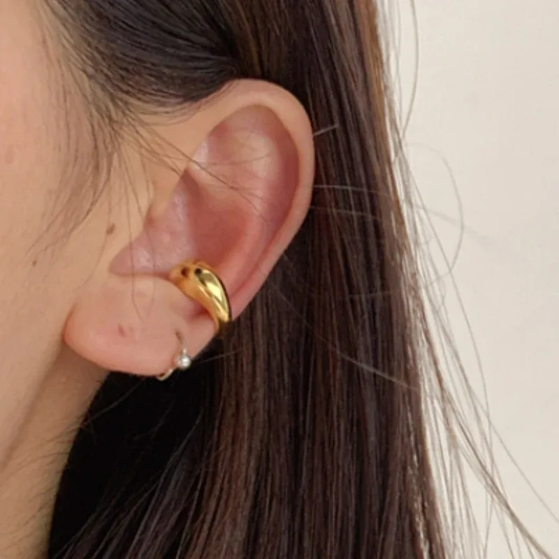 Metal Clip Earcuff Brincos par - Women'S Accessories Jewelry Sale avaliação e preço