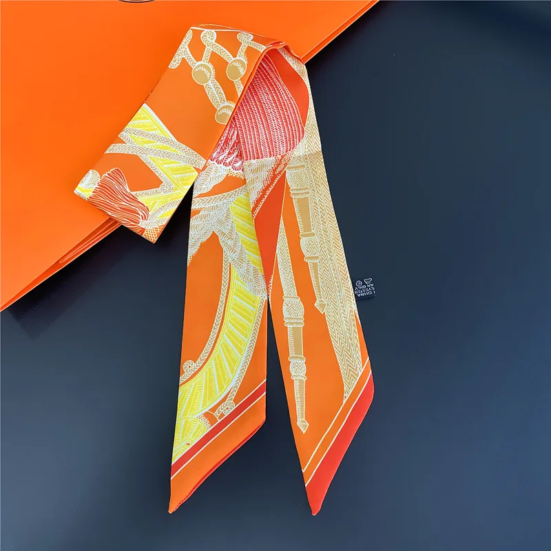 Marca lenço de seda design fem - Accessories Brand For Women avaliação e preço