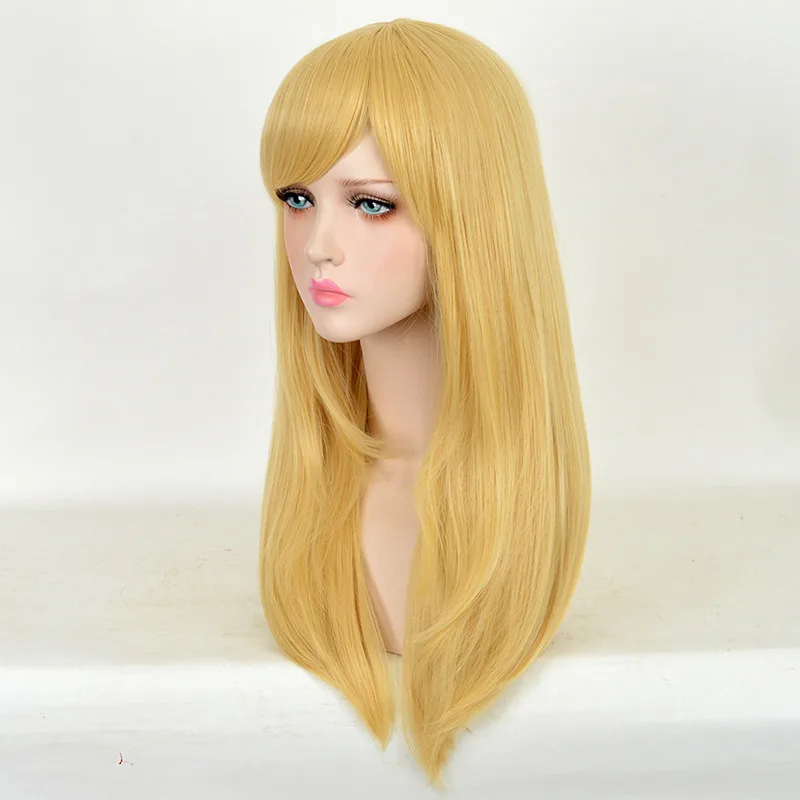 Peruca Cosplay Alice no País d - Women'S Yellow Accessories avaliação e preço