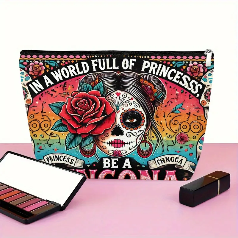 Uma bolsa cosmética de flor e  - Women Accessories Pouch avaliação e preço