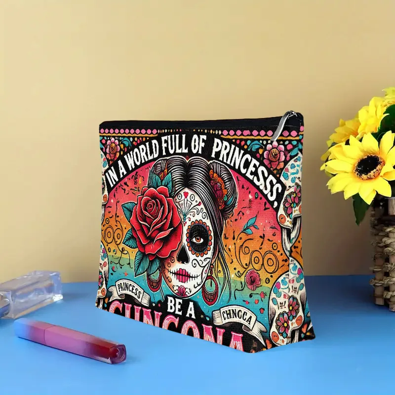 Uma bolsa cosmética de flor e  - Women Accessories Pouch avaliação e preço