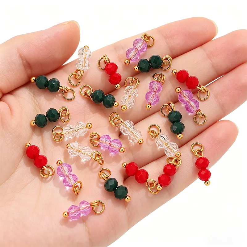 10 peças de Charms de Cristal  - Women Accessories Bracelet avaliação e preço