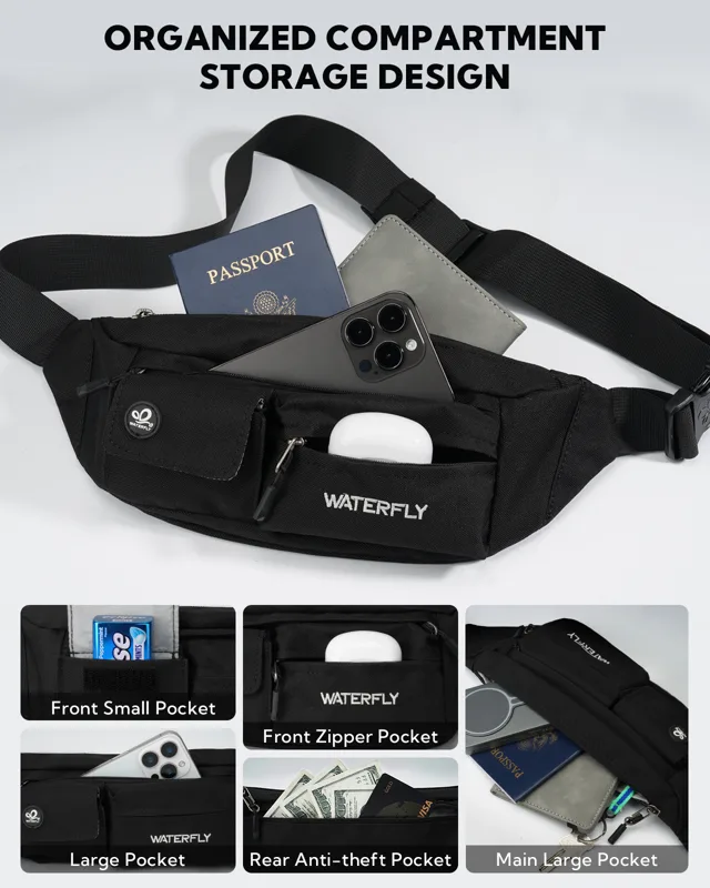Waterfly 5 bolsos finos e leve - Women Accessories Pouch avaliação e preço