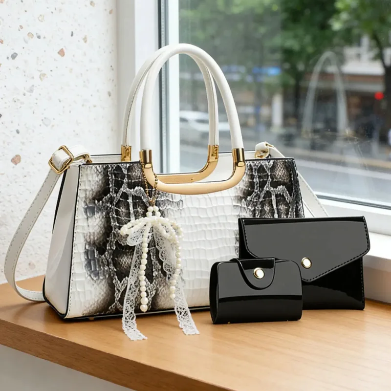 Conjunto de Bolsas Femininas,  - Women Accessories Gift avaliação e preço