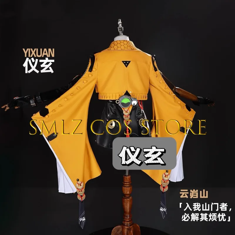 Yixuan cosplay jogo zenless zo - Women'S Yellow Accessories avaliação e preço
