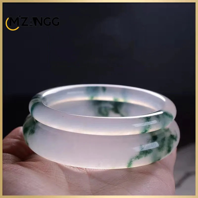 Natural Verde Jadeite Bangle J - Women Accessories For Hand avaliação e preço