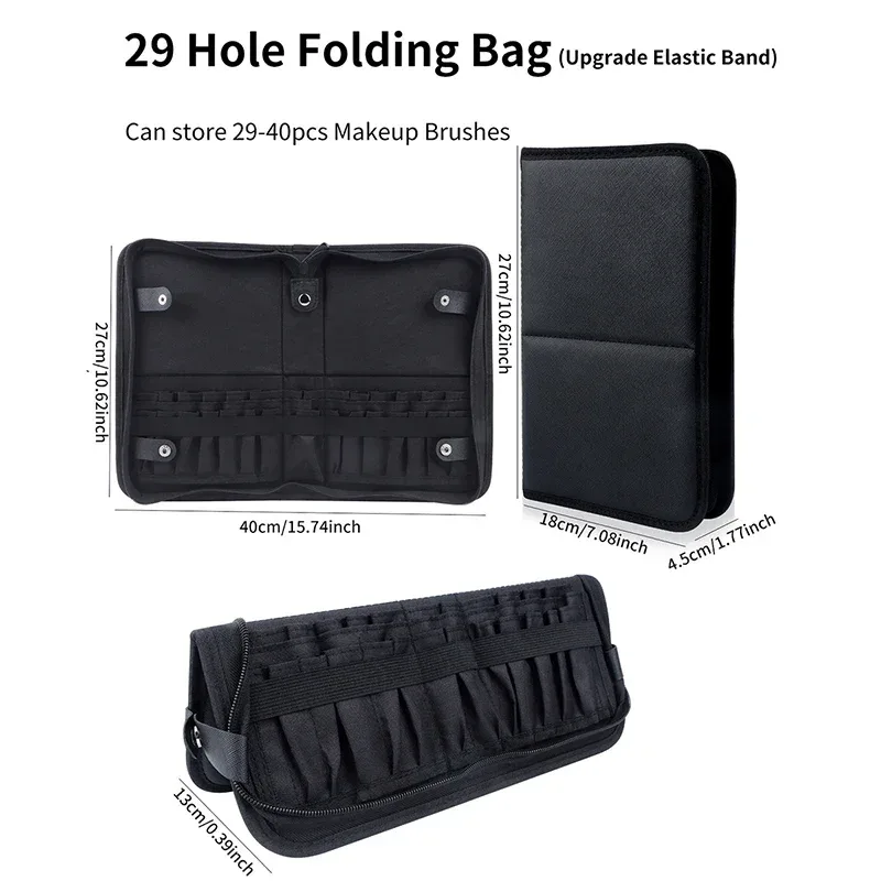Bolsa dobrável para pincéis de - Women Accessories Pouch avaliação e preço