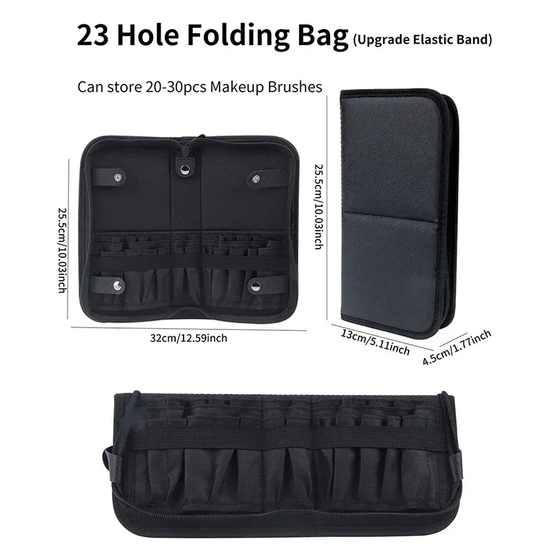 Bolsa dobrável para pincéis de - Women Accessories Pouch avaliação e preço