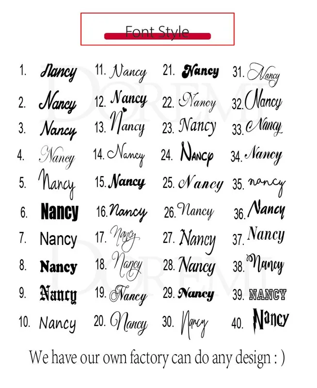 Aço inoxidável nome personaliz - Women Accessories Name In English avaliação e preço