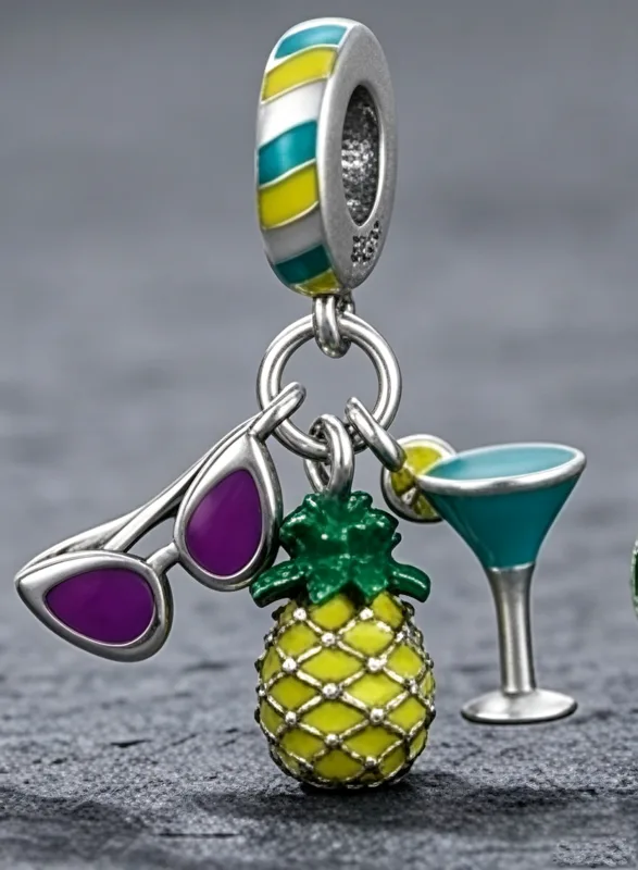 Promoção: Berloques de Coração - Women'S Accessories Jewelry Sale avaliação e preço