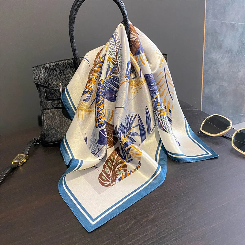 Lenço de Seda 100% Real de Mar - Accessories Brand For Women avaliação e preço