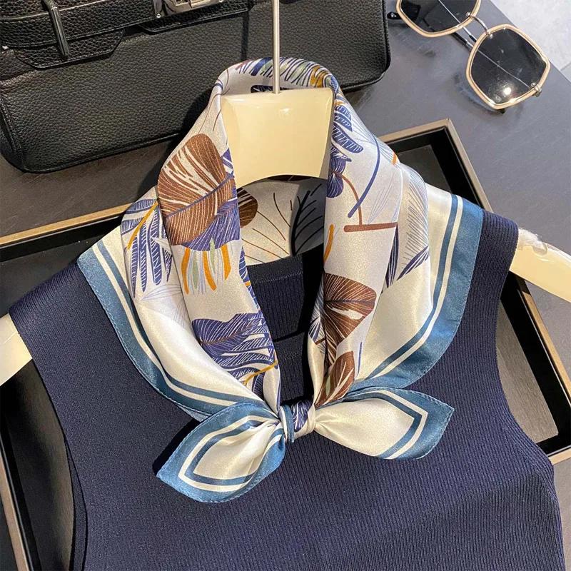 Lenço de Seda 100% Real de Mar - Accessories Brand For Women avaliação e preço