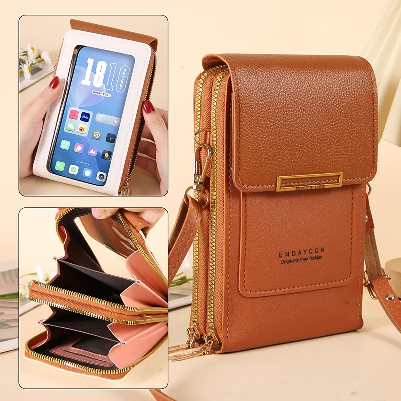 ENDAYCON Bolsa transversal fem - Women Accessories Pouch avaliação e preço